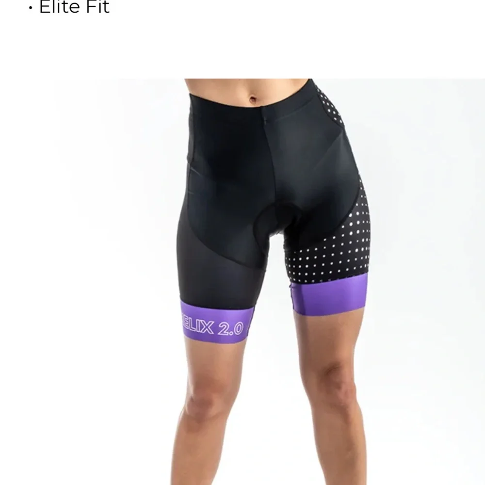 Primal Black and Pink Cycling Bibs - Picture 9 of 11